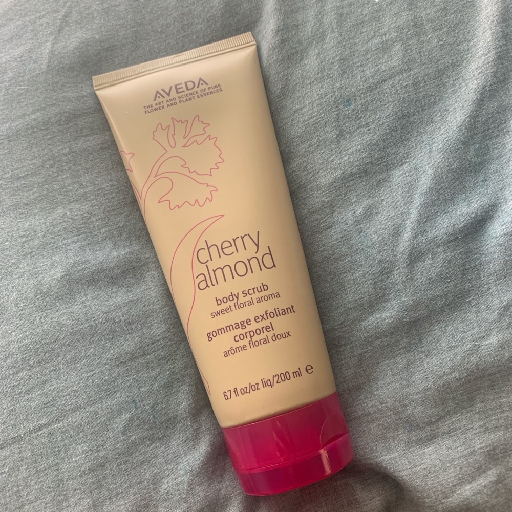 aveda cherry almond body scrub